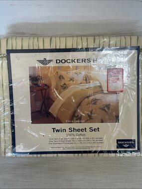 🥕 NWT Dockers Twin Sheet Set
